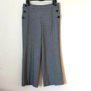 Loft Black and White Marisa Sailor Trousers